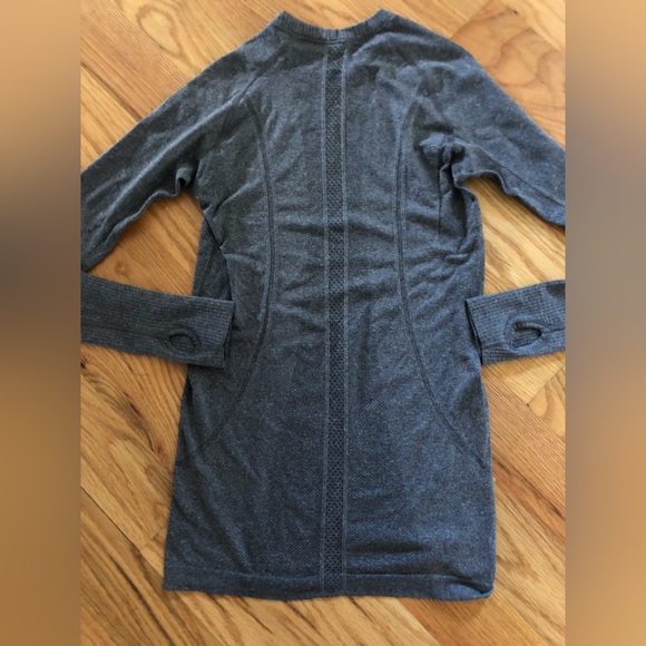 Lululemon Swiftly long sleeve top - heather gray 4 - Picture 2 of 4